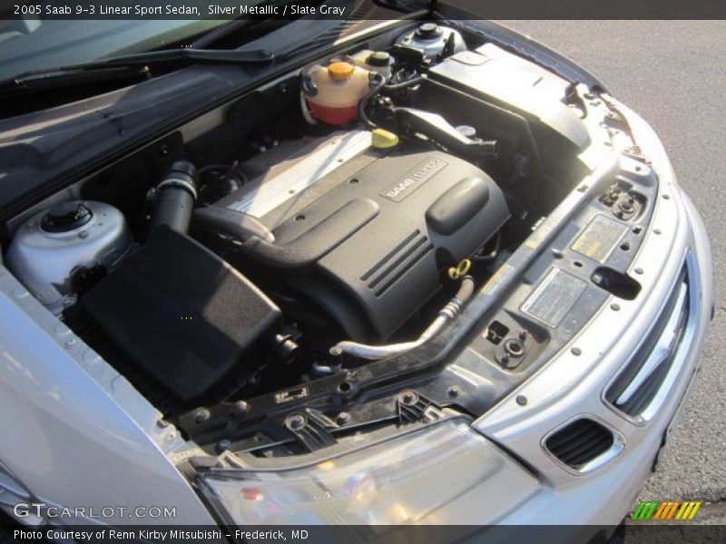 Silver Metallic / Slate Gray 2005 Saab 9-3 Linear Sport Sedan