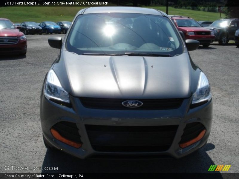 Sterling Gray Metallic / Charcoal Black 2013 Ford Escape S