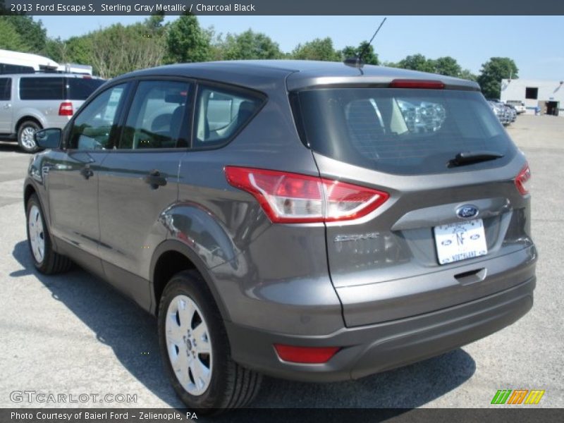 Sterling Gray Metallic / Charcoal Black 2013 Ford Escape S