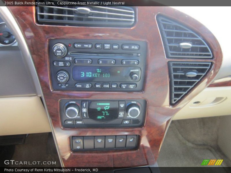 Controls of 2005 Rendezvous Ultra