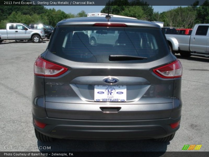 Sterling Gray Metallic / Charcoal Black 2013 Ford Escape S