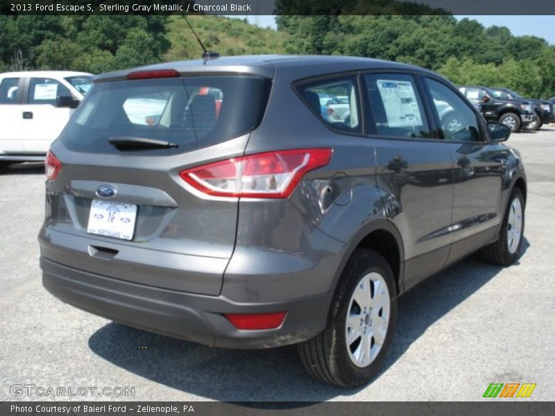 Sterling Gray Metallic / Charcoal Black 2013 Ford Escape S