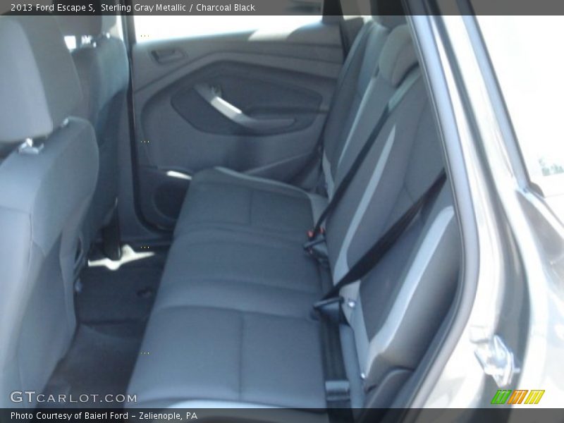 Sterling Gray Metallic / Charcoal Black 2013 Ford Escape S