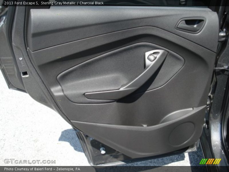 Sterling Gray Metallic / Charcoal Black 2013 Ford Escape S