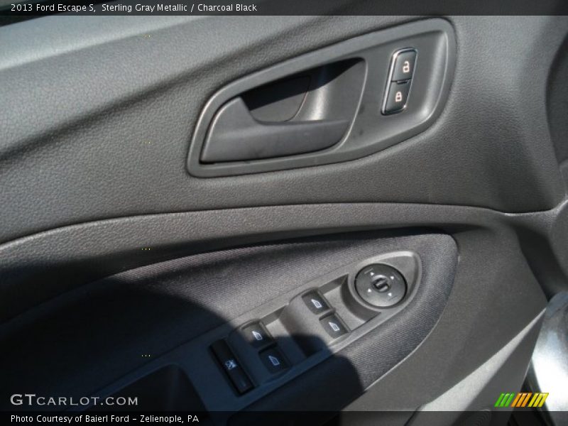 Sterling Gray Metallic / Charcoal Black 2013 Ford Escape S