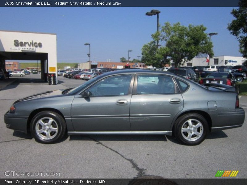 Medium Gray Metallic / Medium Gray 2005 Chevrolet Impala LS