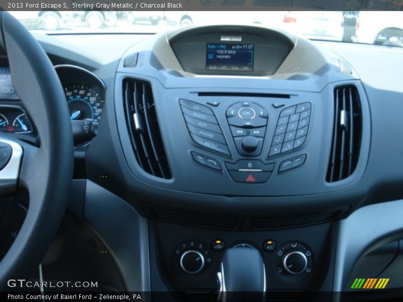 Sterling Gray Metallic / Charcoal Black 2013 Ford Escape S