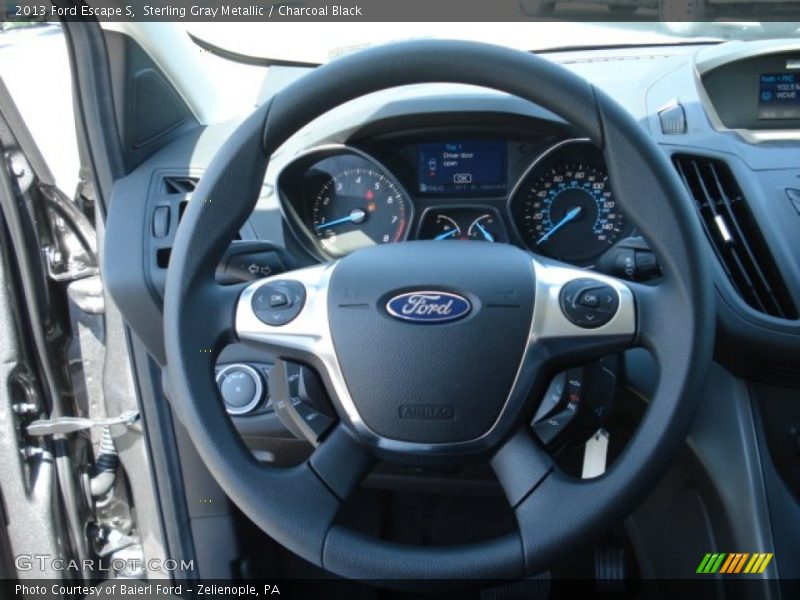 2013 Escape S Steering Wheel