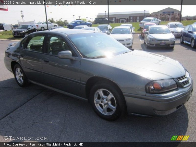 Medium Gray Metallic / Medium Gray 2005 Chevrolet Impala LS