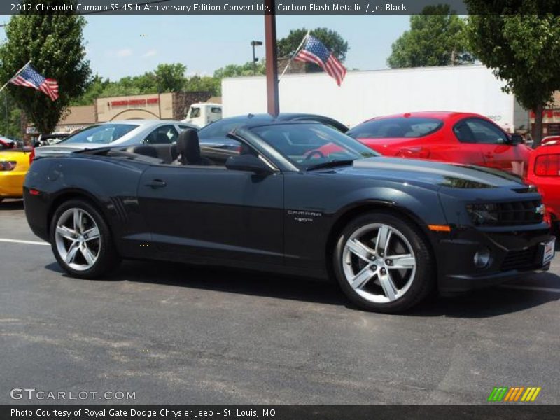 Carbon Flash Metallic / Jet Black 2012 Chevrolet Camaro SS 45th Anniversary Edition Convertible
