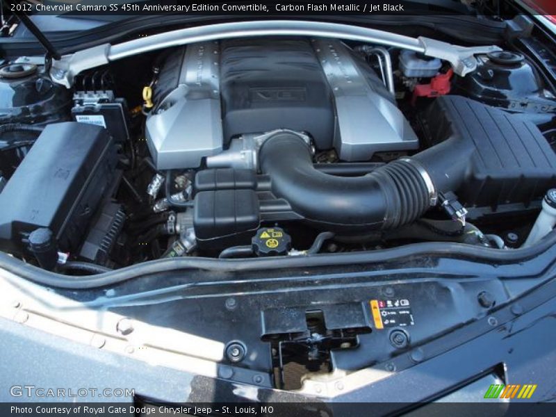 Carbon Flash Metallic / Jet Black 2012 Chevrolet Camaro SS 45th Anniversary Edition Convertible