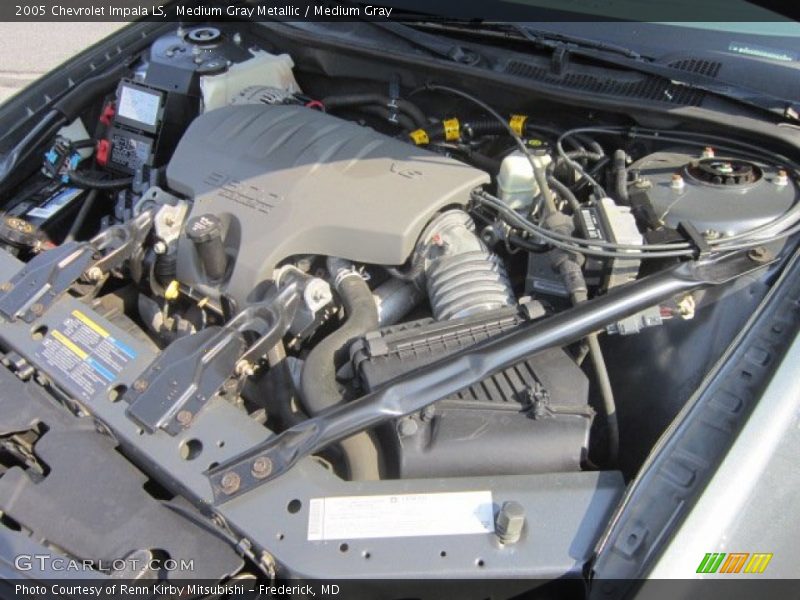 Medium Gray Metallic / Medium Gray 2005 Chevrolet Impala LS