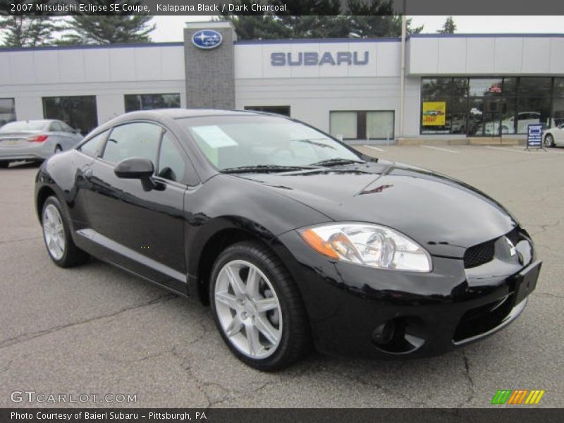 Kalapana Black / Dark Charcoal 2007 Mitsubishi Eclipse SE Coupe