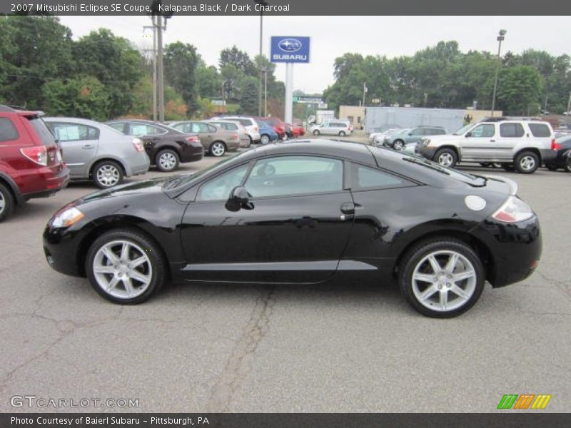 Kalapana Black / Dark Charcoal 2007 Mitsubishi Eclipse SE Coupe