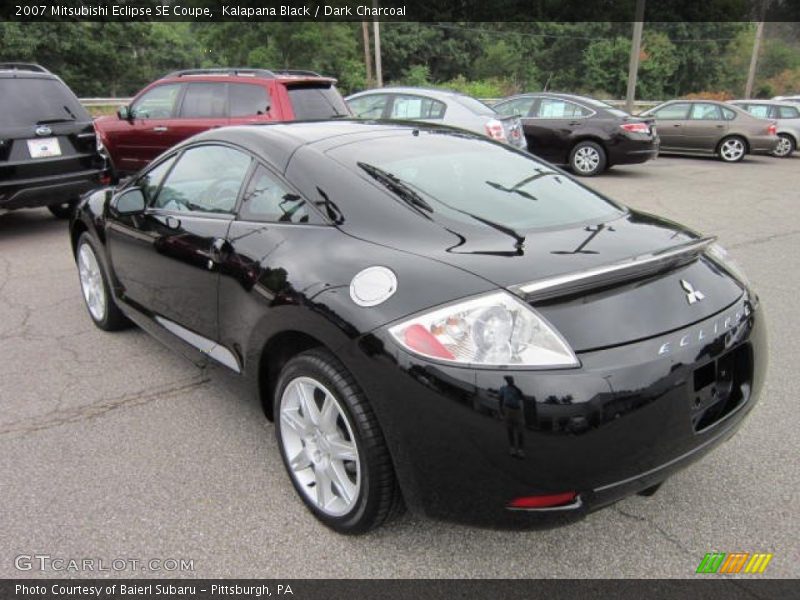 Kalapana Black / Dark Charcoal 2007 Mitsubishi Eclipse SE Coupe