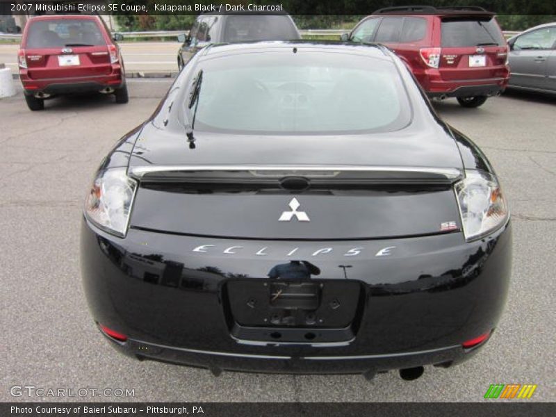 Kalapana Black / Dark Charcoal 2007 Mitsubishi Eclipse SE Coupe