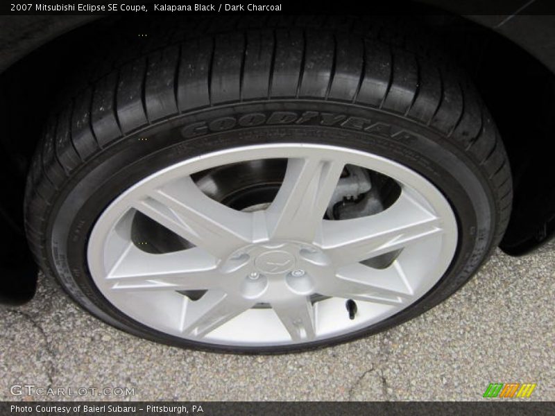 Kalapana Black / Dark Charcoal 2007 Mitsubishi Eclipse SE Coupe