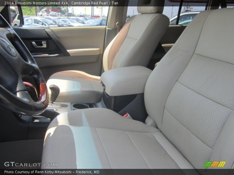 Cambridge Red Pearl / Tan 2004 Mitsubishi Montero Limited 4x4