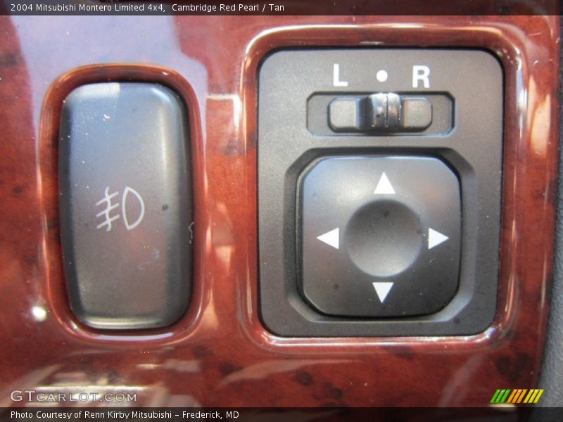 Cambridge Red Pearl / Tan 2004 Mitsubishi Montero Limited 4x4