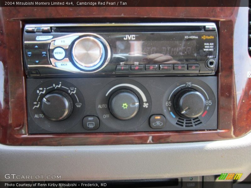 Cambridge Red Pearl / Tan 2004 Mitsubishi Montero Limited 4x4