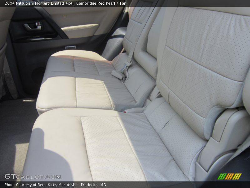 Cambridge Red Pearl / Tan 2004 Mitsubishi Montero Limited 4x4