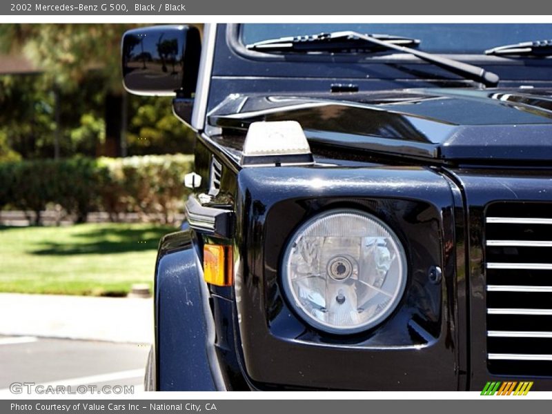 Black / Black 2002 Mercedes-Benz G 500