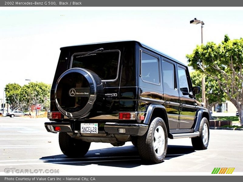 Black / Black 2002 Mercedes-Benz G 500