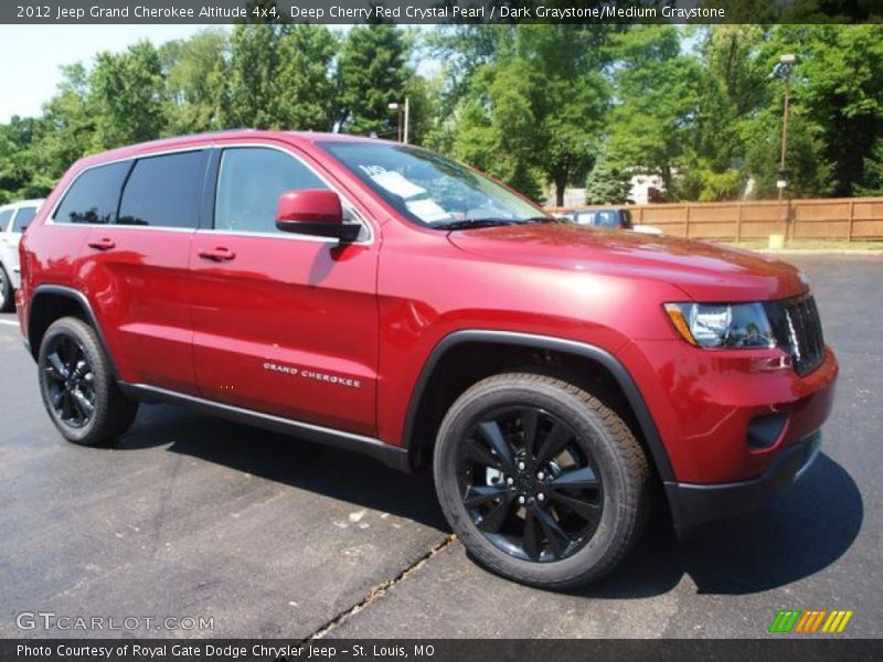 Front 3/4 View of 2012 Grand Cherokee Altitude 4x4