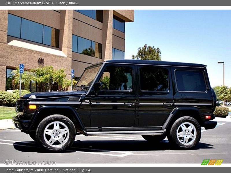 Black / Black 2002 Mercedes-Benz G 500