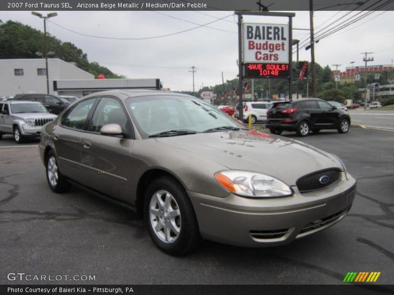 Arizona Beige Metallic / Medium/Dark Pebble 2007 Ford Taurus SEL