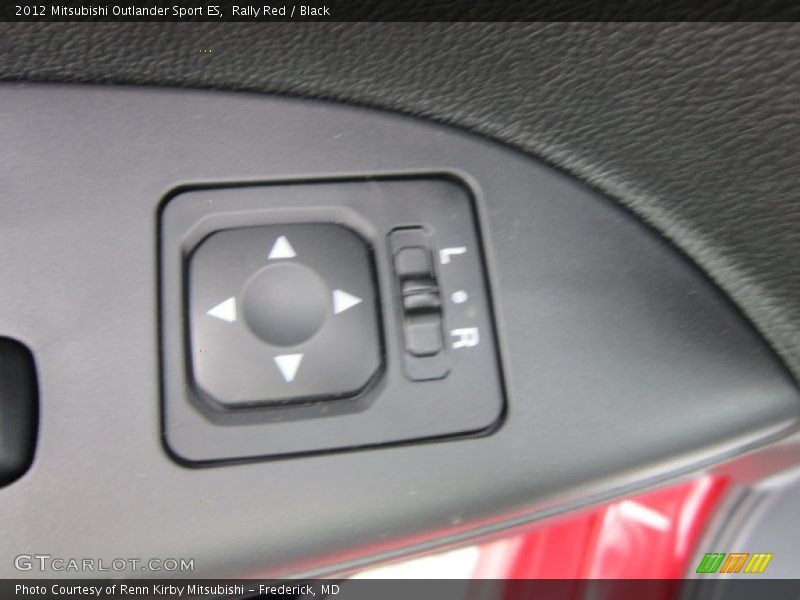 Rally Red / Black 2012 Mitsubishi Outlander Sport ES
