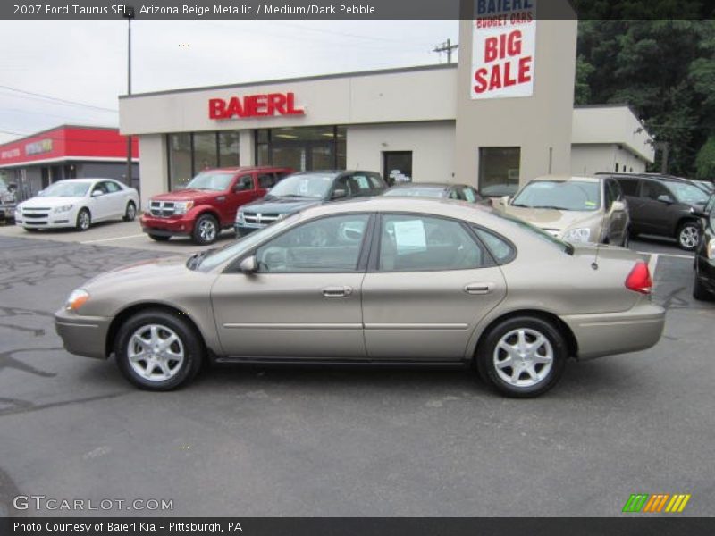 Arizona Beige Metallic / Medium/Dark Pebble 2007 Ford Taurus SEL