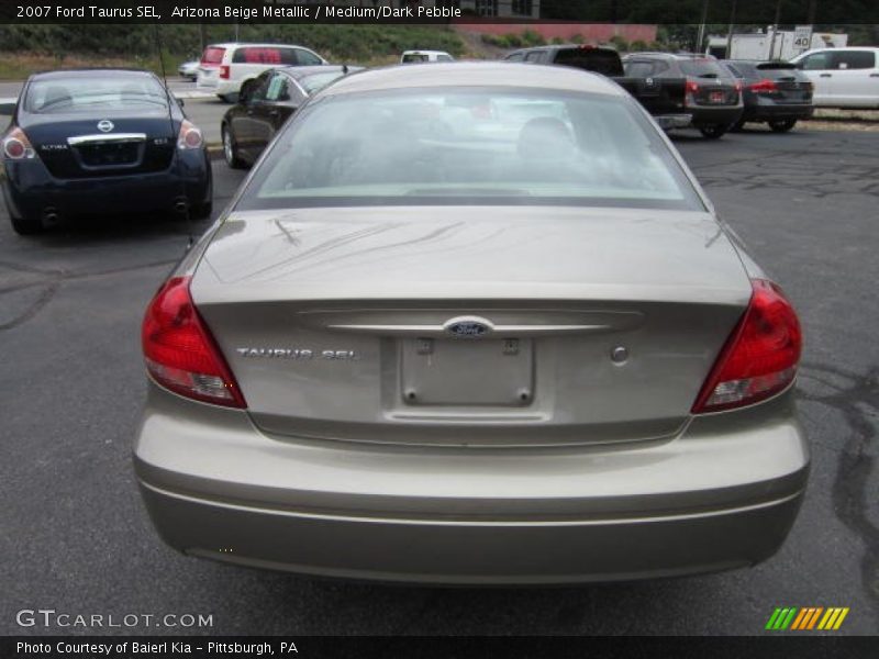 Arizona Beige Metallic / Medium/Dark Pebble 2007 Ford Taurus SEL