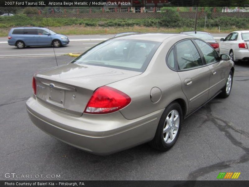 Arizona Beige Metallic / Medium/Dark Pebble 2007 Ford Taurus SEL