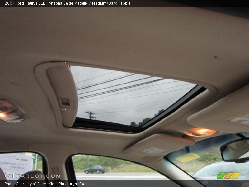 Arizona Beige Metallic / Medium/Dark Pebble 2007 Ford Taurus SEL