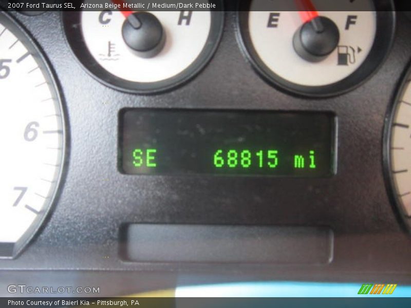 Arizona Beige Metallic / Medium/Dark Pebble 2007 Ford Taurus SEL
