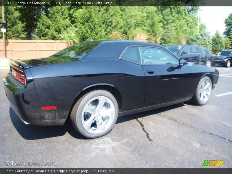 Pitch Black / Dark Slate Gray 2012 Dodge Challenger SXT Plus