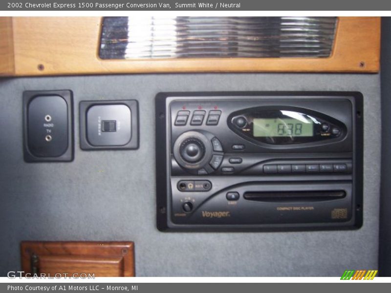 Summit White / Neutral 2002 Chevrolet Express 1500 Passenger Conversion Van