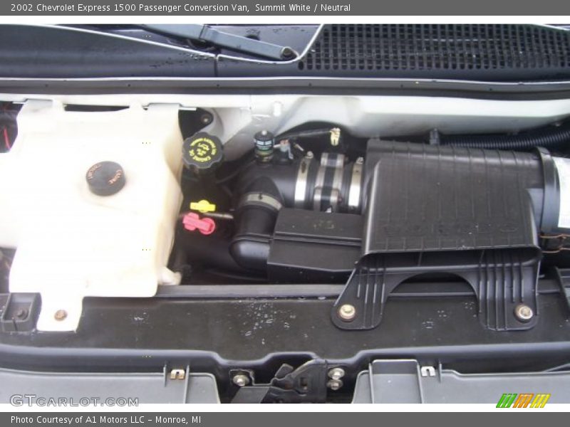 Summit White / Neutral 2002 Chevrolet Express 1500 Passenger Conversion Van
