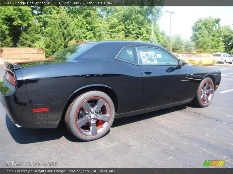 Pitch Black / Dark Slate Gray 2012 Dodge Challenger SXT Plus
