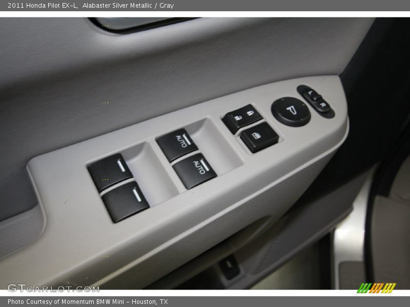 Alabaster Silver Metallic / Gray 2011 Honda Pilot EX-L