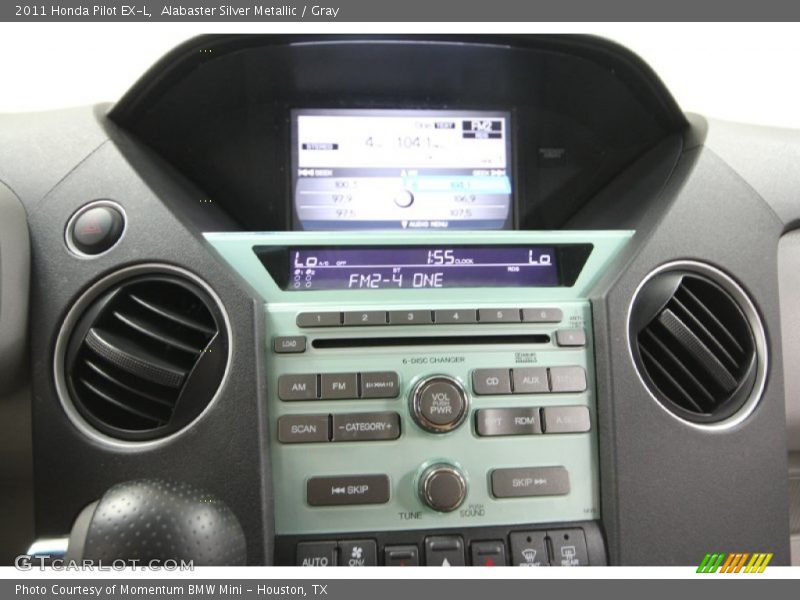 Alabaster Silver Metallic / Gray 2011 Honda Pilot EX-L
