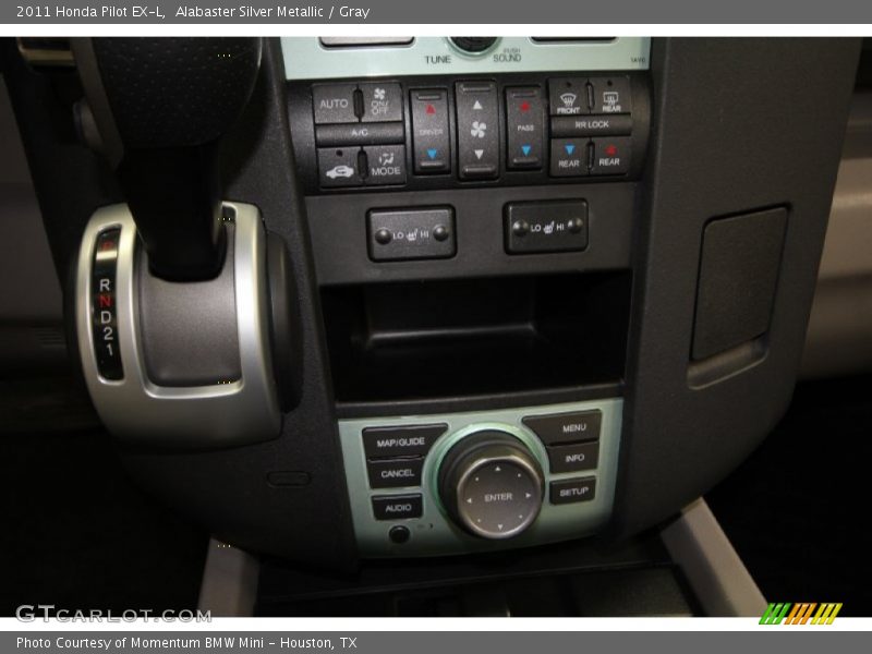 Alabaster Silver Metallic / Gray 2011 Honda Pilot EX-L