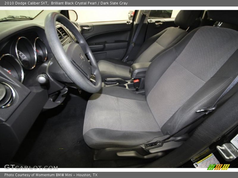 Brilliant Black Crystal Pearl / Dark Slate Gray 2010 Dodge Caliber SXT