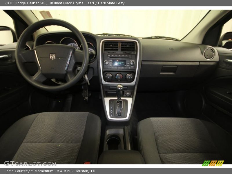Brilliant Black Crystal Pearl / Dark Slate Gray 2010 Dodge Caliber SXT