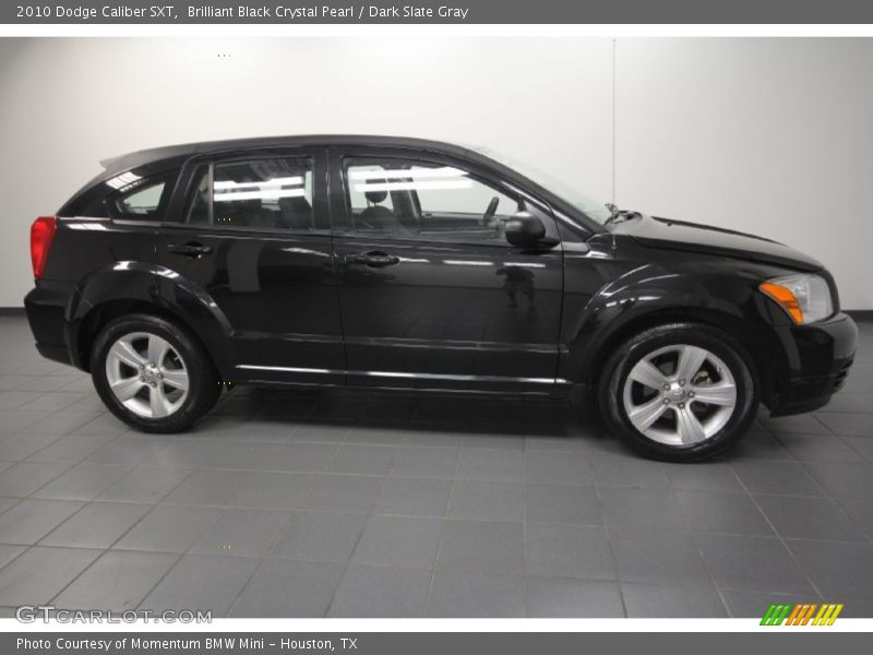 Brilliant Black Crystal Pearl / Dark Slate Gray 2010 Dodge Caliber SXT