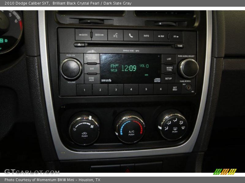 Brilliant Black Crystal Pearl / Dark Slate Gray 2010 Dodge Caliber SXT