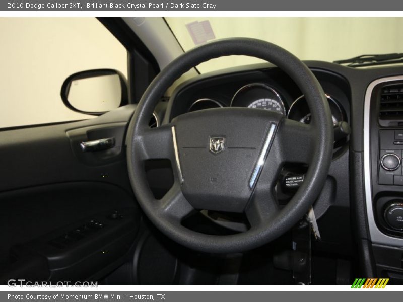 Brilliant Black Crystal Pearl / Dark Slate Gray 2010 Dodge Caliber SXT