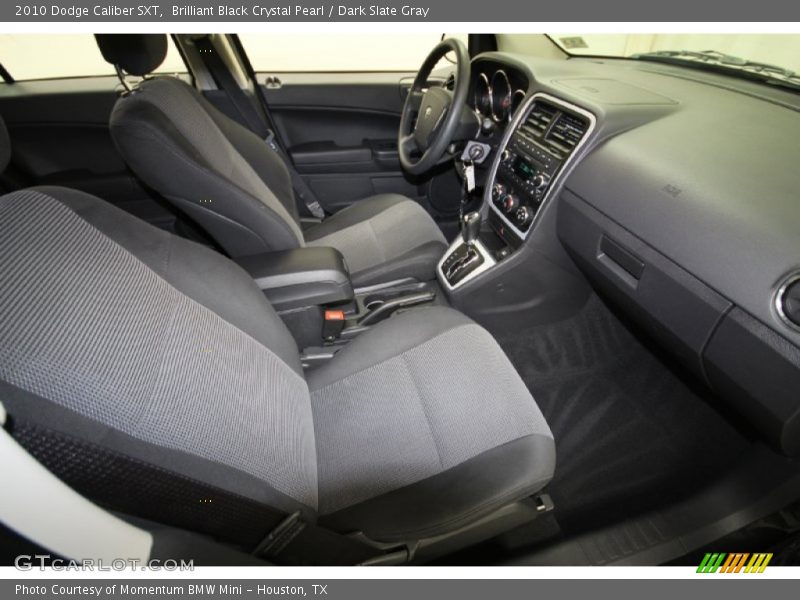 Brilliant Black Crystal Pearl / Dark Slate Gray 2010 Dodge Caliber SXT