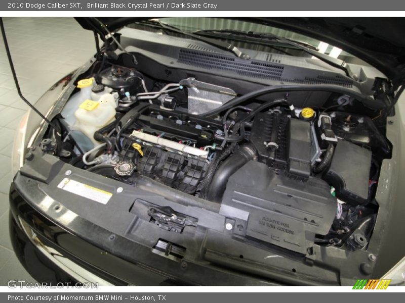 Brilliant Black Crystal Pearl / Dark Slate Gray 2010 Dodge Caliber SXT